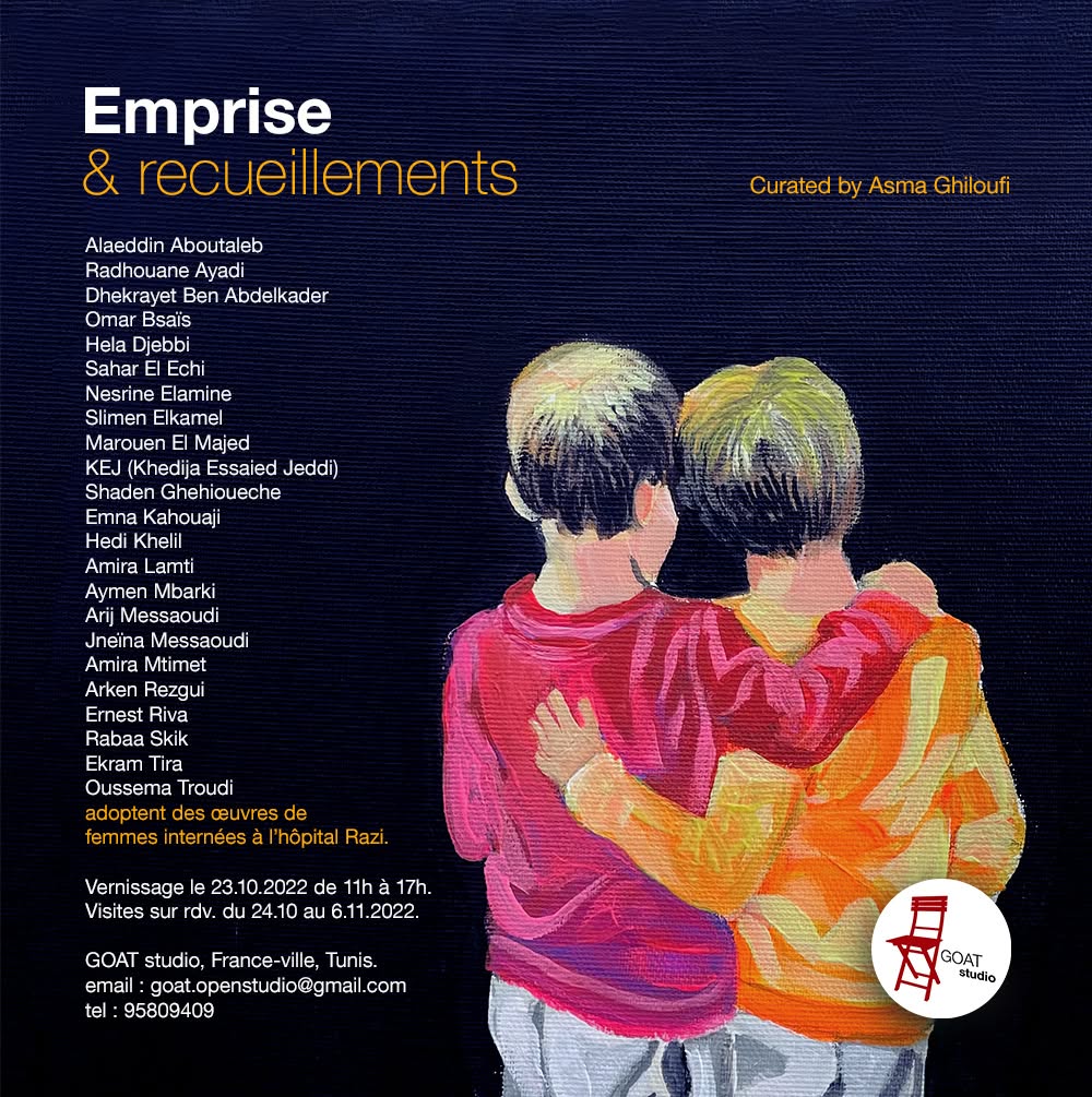 Emprise et recueillements — Affiche